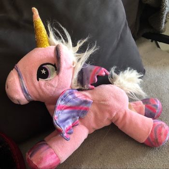 Peluche licorne 