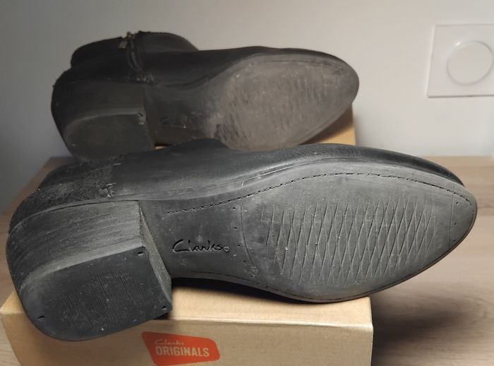 Boots en Clark cuir Clark - photo numéro 3