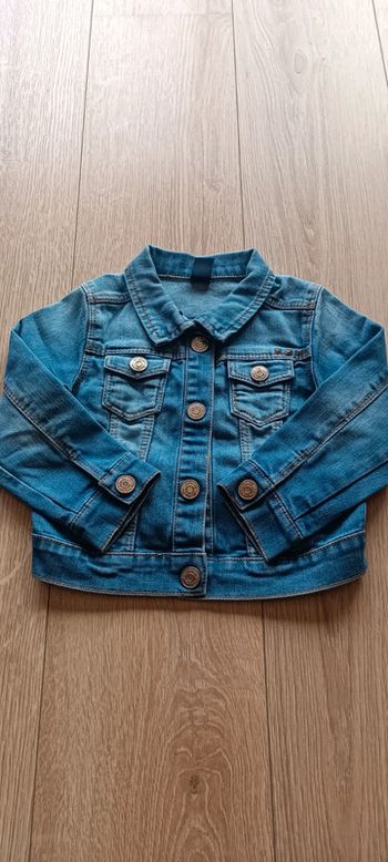Veste en jeans 12/18mois zara