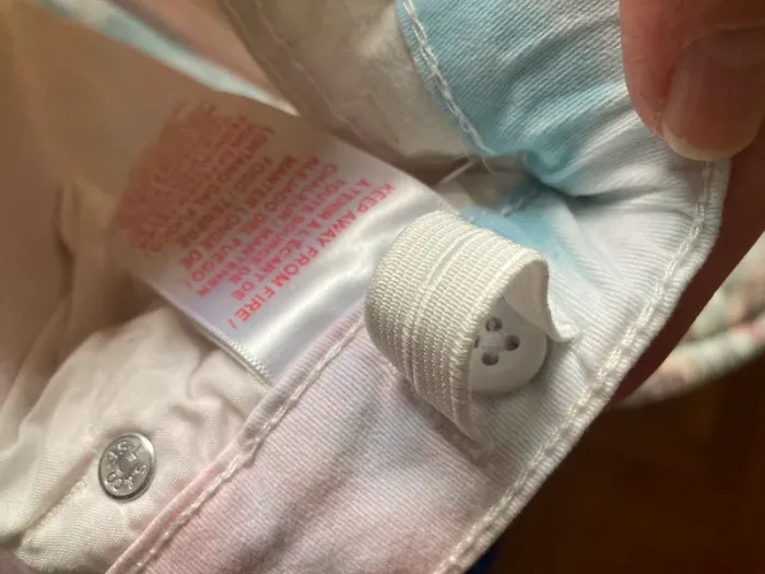 Levi’s short en jean multicolore pastel 8 ans - photo numéro 6