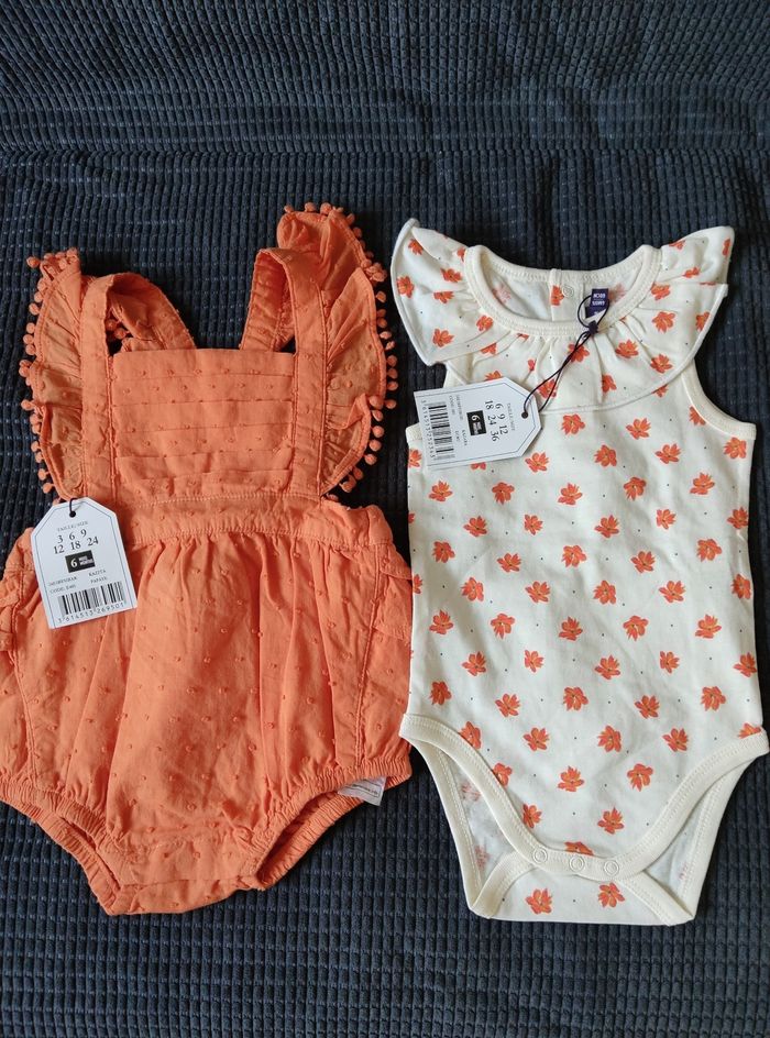 Ensemble bébé fille 6 mois