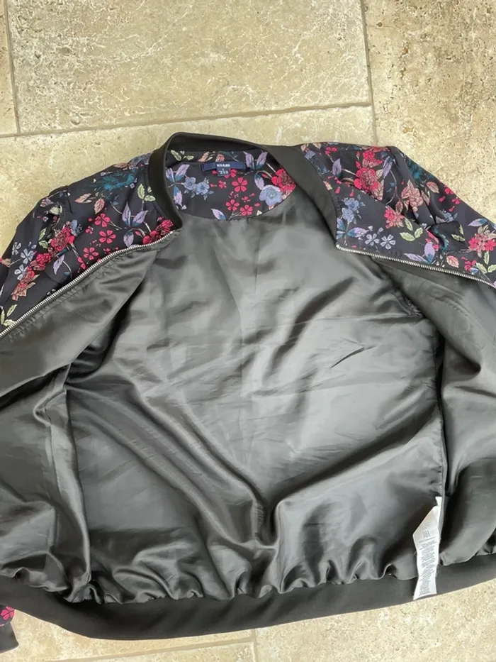 Veste fleuri doublé - photo numéro 5