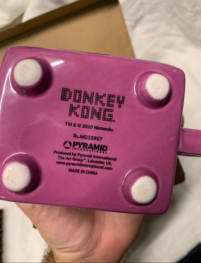 Mug Thermoreactif original Nintendo Donkey Kong collector neuf - photo numéro 10