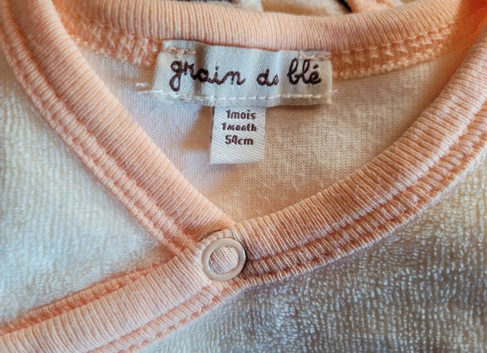 Lot de 7 pyjamas en velours (grenouillères) - photo numéro 4