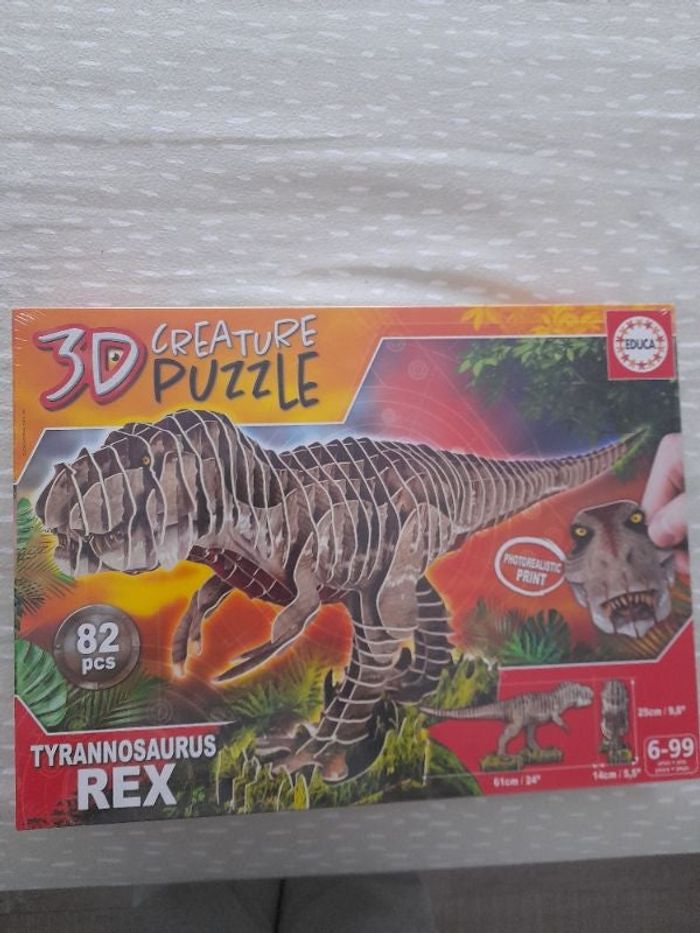 Puzzle 3D Tyrannosaure