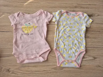 2 bodys motifs citrons