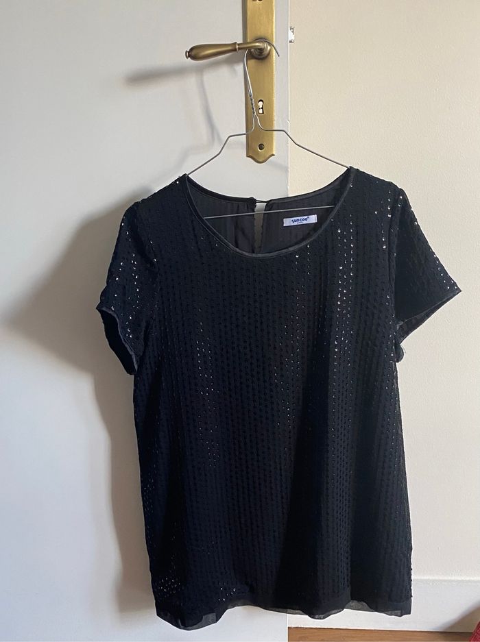 Tunique noir à sequin - photo numéro 5