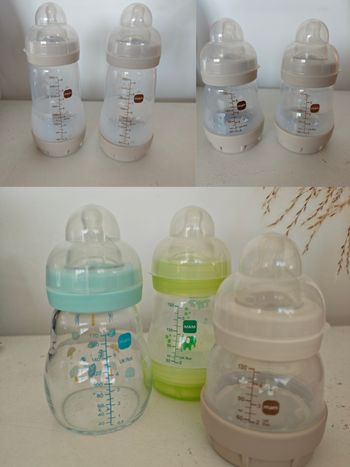 Biberons + tetines mam