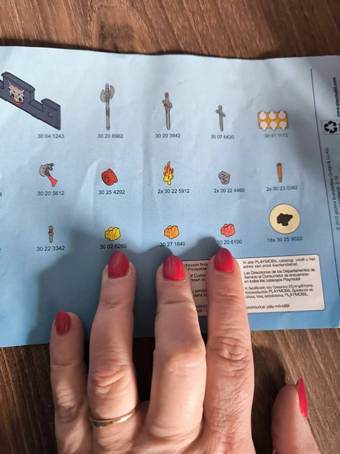 Playmobil 5420 chevalier et dragons transportable - photo numéro 6