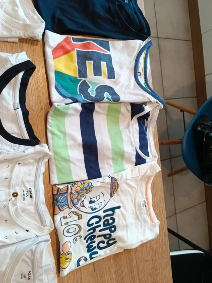 Lot de 17 tee shirts kiabi - photo numéro 3