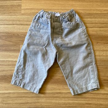 Pantalon gris Obaibi 12M
