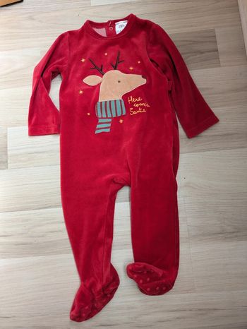 Pyjama une pièce garçon 9-12 mois