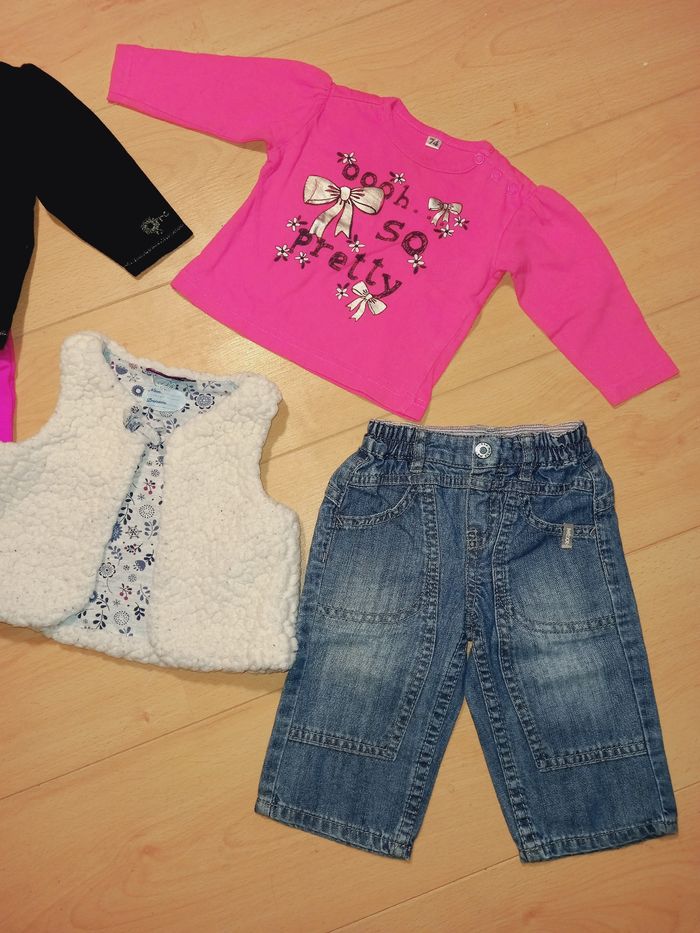 Lot 9 mois 71/74cm mi saison - photo numéro 7