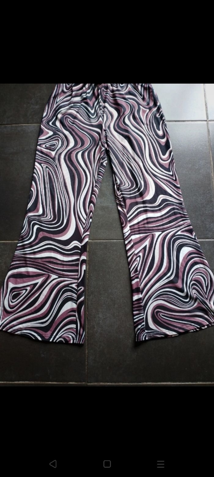 Pantalon bas évasé Shein Curve - photo numéro 3
