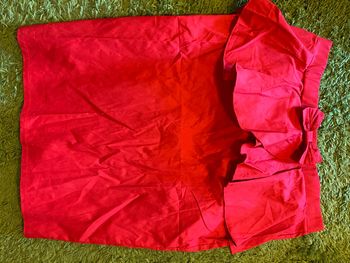Jupe rouge crayon noeud 2xl