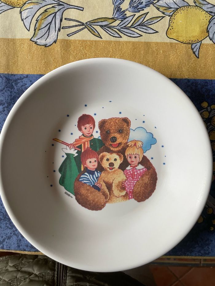 Assiette Bonne nuit les petits