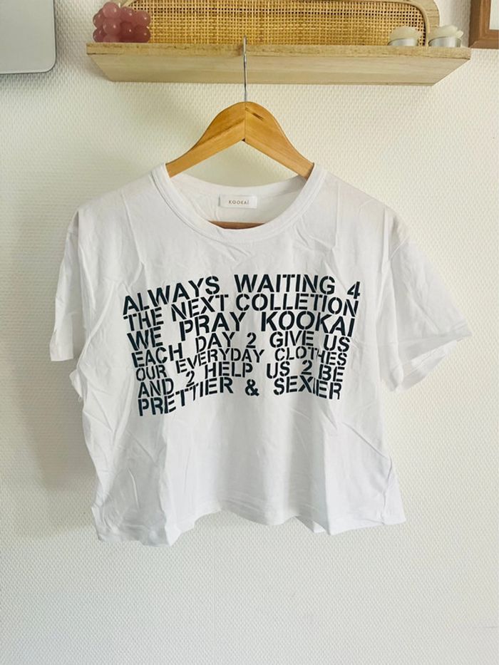 Crop top Kookai taille 3 - photo numéro 2