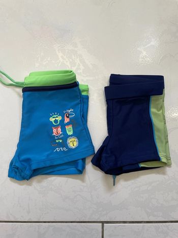 Lot boxers de bain