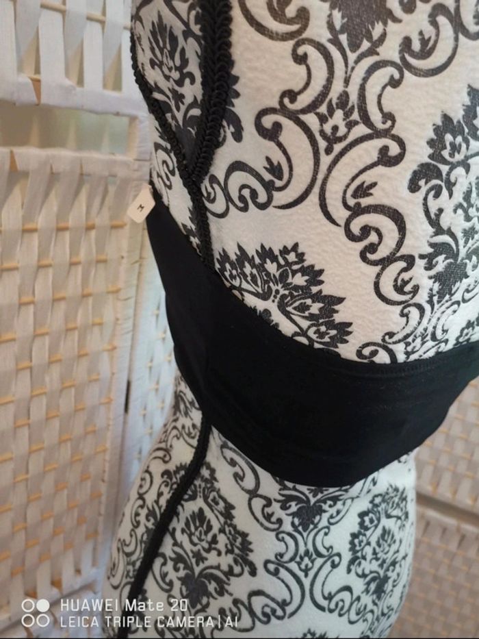 💕joli Haut de Maillot de Bain Noir Etam Futurista - Papillons Scintillants femme TM /38 💕 - photo numéro 5