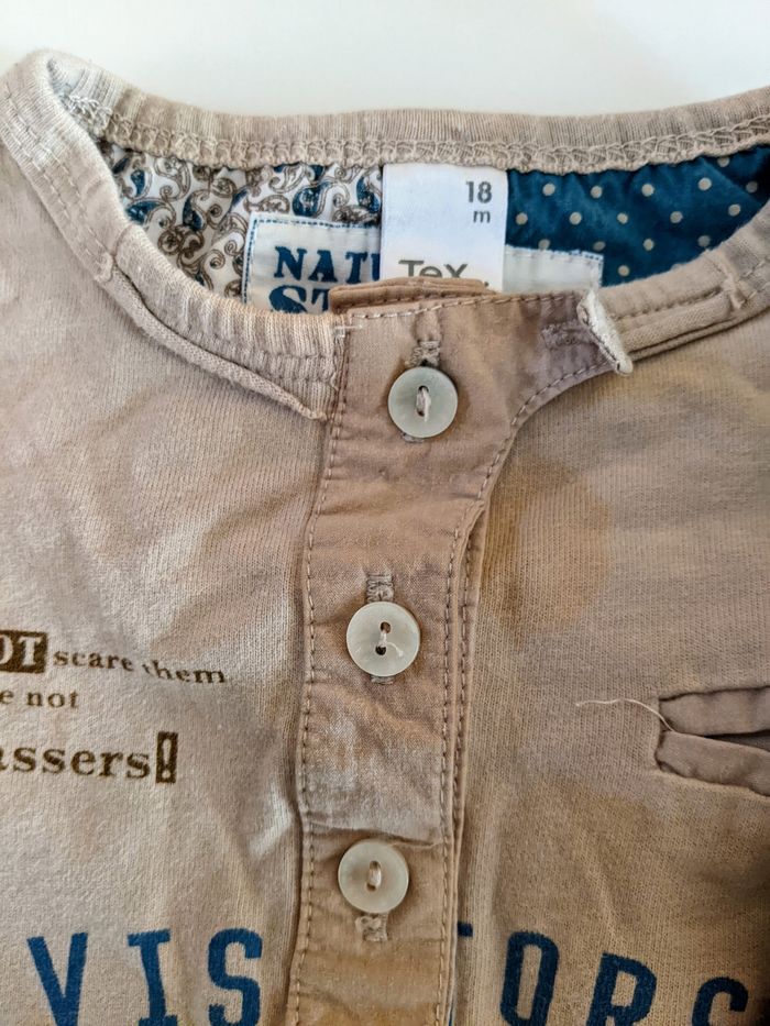 Ensemble salopette Lulu Castagnette 18 mois cm - photo numéro 5