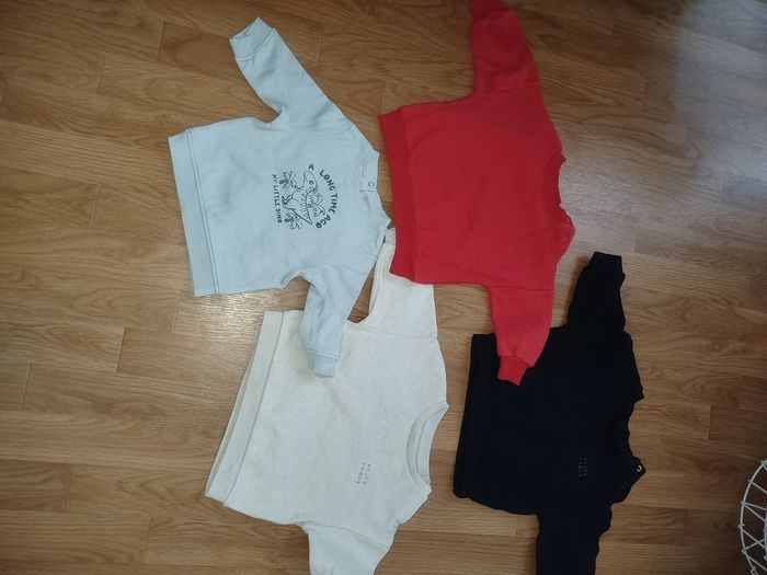 Lot de 4 pull bébé garçon