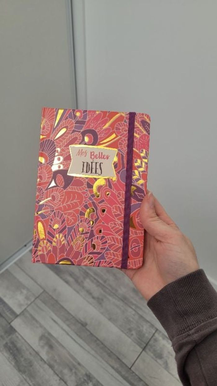 Carnet de notes NEUF "Mes belles idées"
