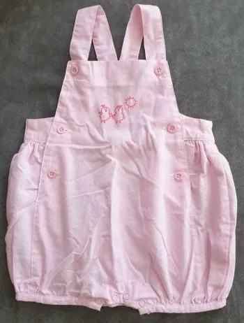 Combishort rose 12 mois