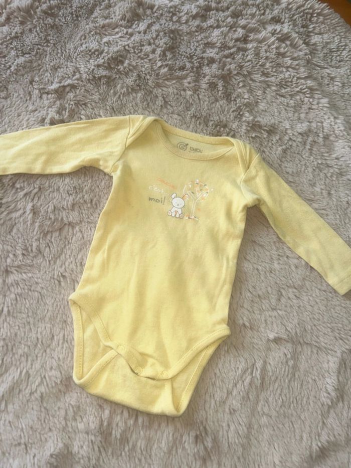 lot de 5 bodies fille 6 mois - photo numéro 3