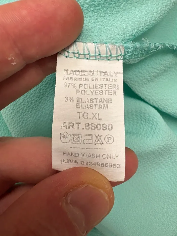 Tunique Carnaby | Turquoise | Taille 42 - photo numéro 4