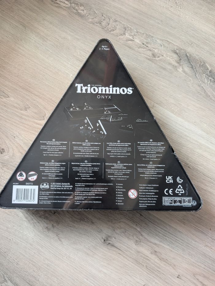 Jeu Triominos onyx Neuf - photo numéro 2