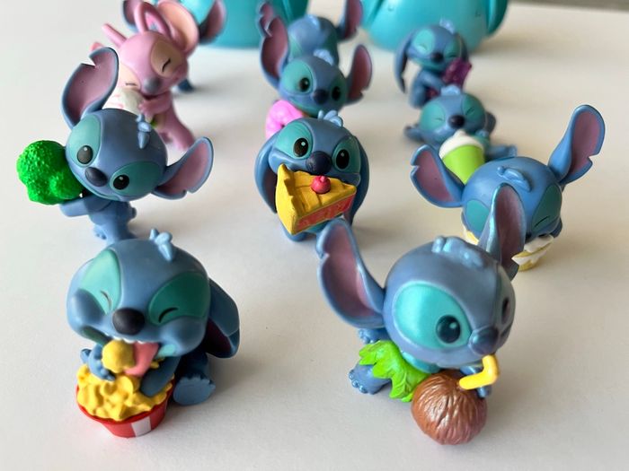 Lot ou à l’unité figurines Stitch feed me série 3 - photo numéro 5