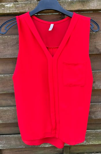 Blouse rouge