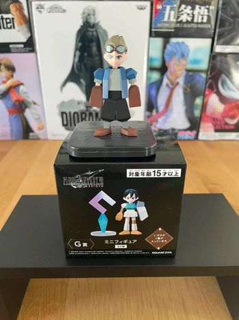 Final Fantasy VII Rebirth - Ichiban Kuji - Lot G Mini - Figurine Polygone Cid