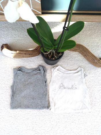 Lot de 2 bodies sans manches 2 ans an/ 18 mois