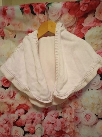 Cape avec capuche 3 mois
