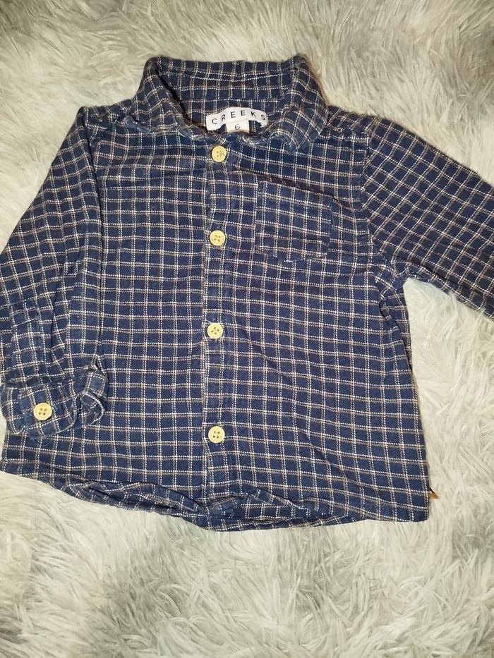 👼Chemise Creeks 6 mois👼