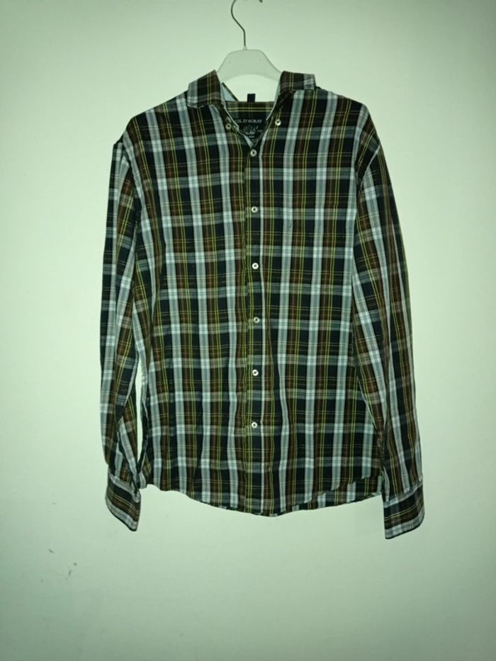 Chemise à carreaux