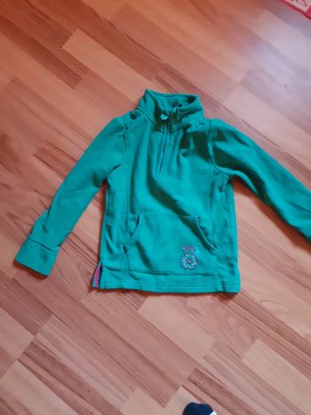 polaire orchestra 6 ans vert et fushia