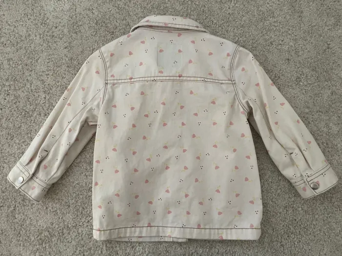 Veste motifs cœurs Kiabi 🌻 - photo numéro 3