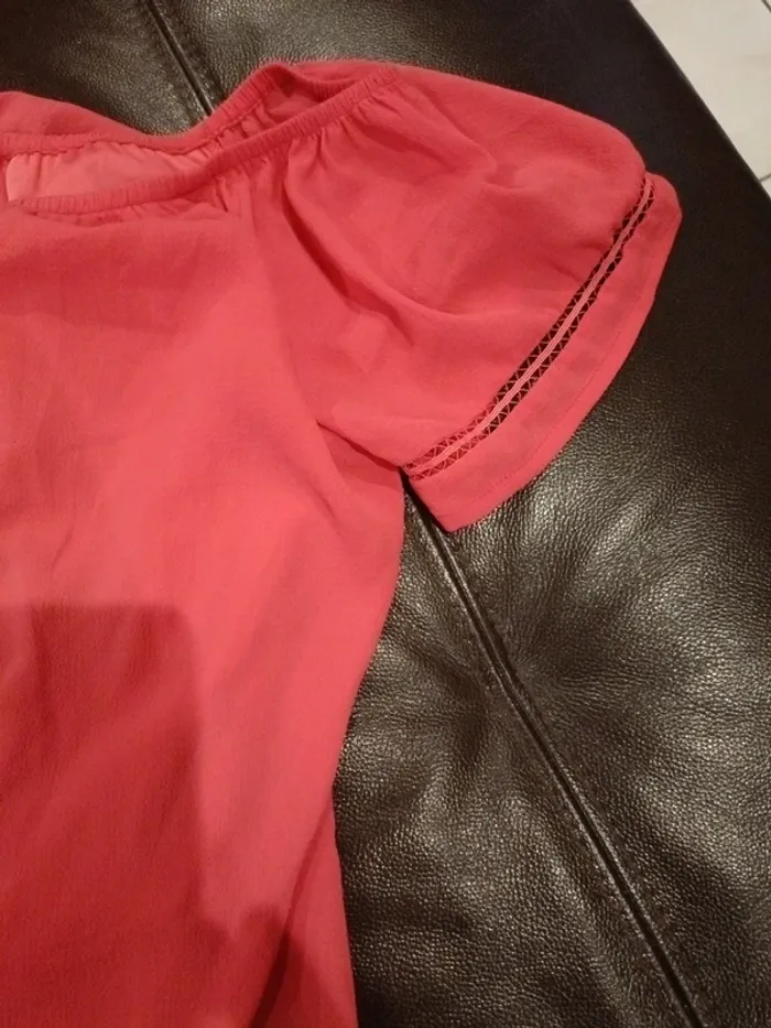 Robe 36 camaïeu effet ensemble corail - photo numéro 2