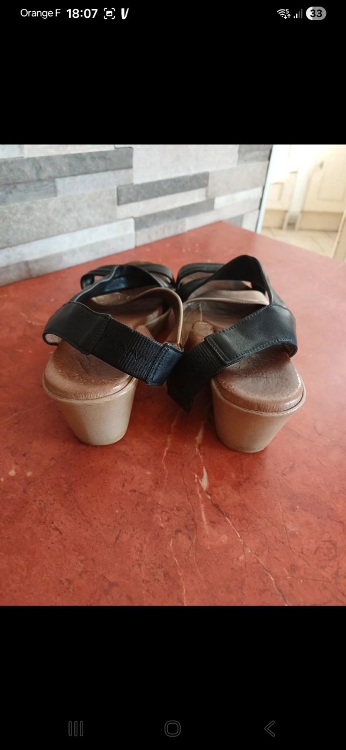 Sandales femme taille 38 - photo numéro 5