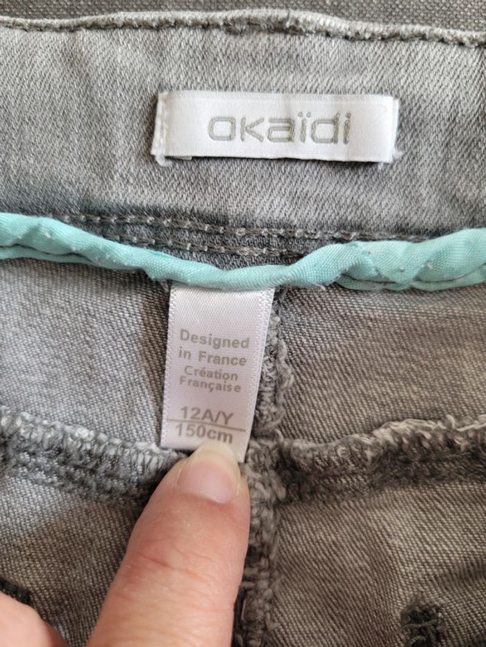 Jupe en jean Okaïdi 12 ans - photo numéro 6