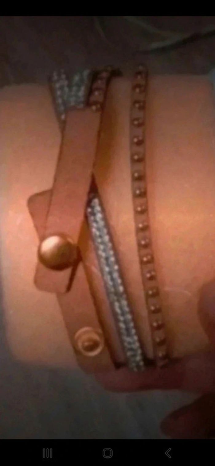 Bracelet à strass 👻 - photo numéro 4