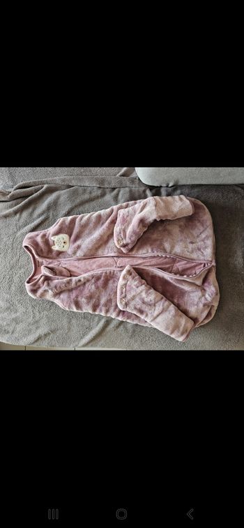 Gigoteuse hiver avec manche