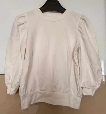 Sweat femme écru S