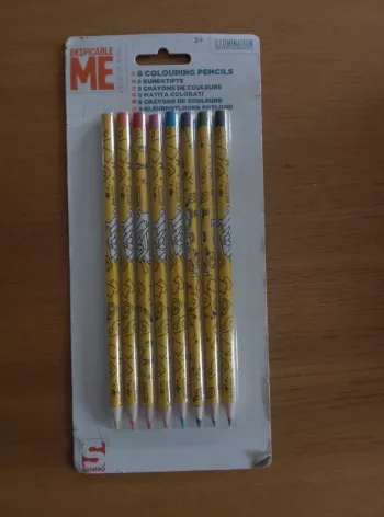 Set de 8 crayons de couleurs