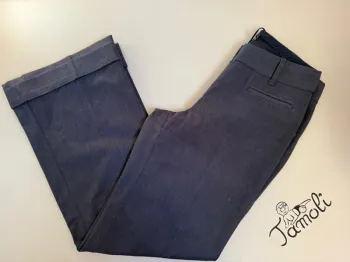 Pantalon jambes larges sandwich