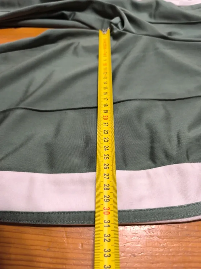 Pantalon Adidas - Adibreak - À boutons - Olive, blanc - Taille L - photo numéro 6