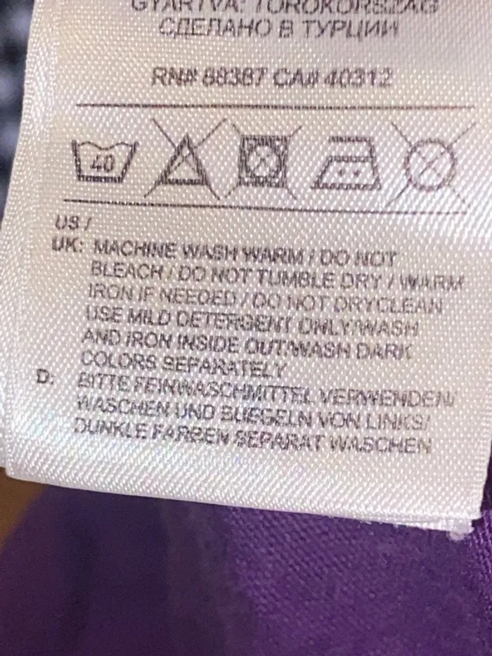 T shirt adidas violet - photo numéro 9