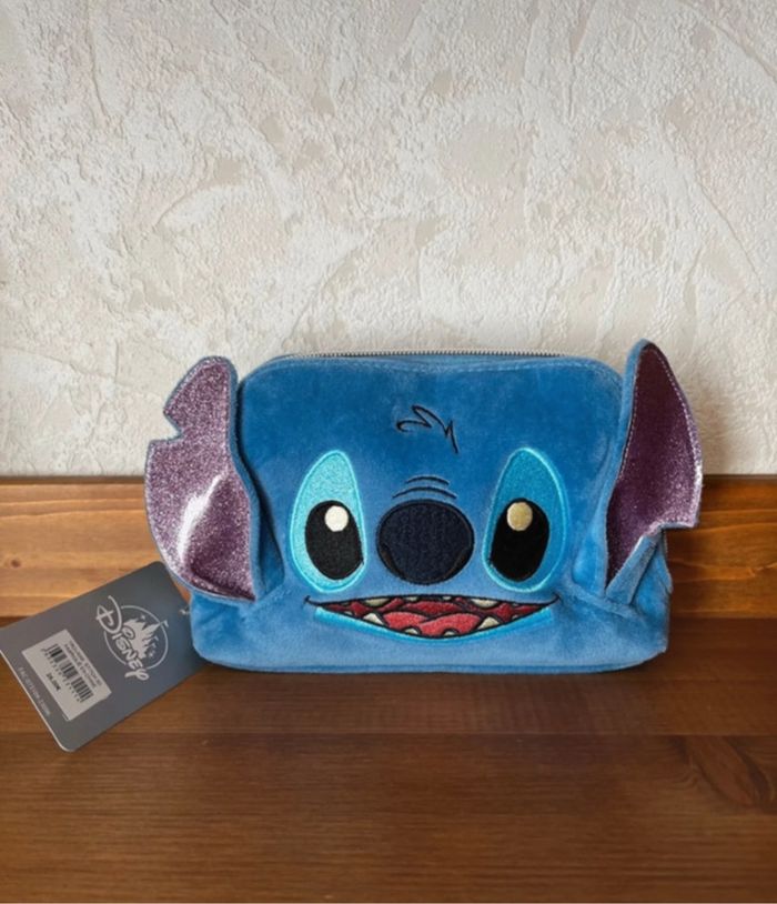 Pochette/Trousse Stitch 3D Disneyland Paris